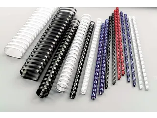 Bindrug GBC 12mm 21-rings A4 blauw 100stuks - 11