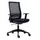 Bureaustoel Euroseats Canillo 002 Zwart Net