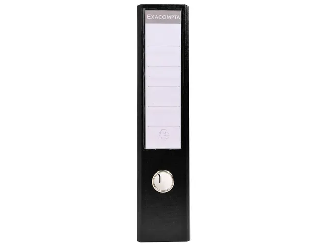 Classeur à levier PVC A4 dos de 70mm. - Noir