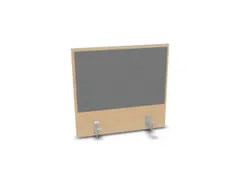 panneau de rehausse p. table de bureau NE-érable BN8078-gris