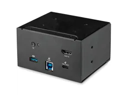 Laptop docking module voor vergadertafel connectiviteits box