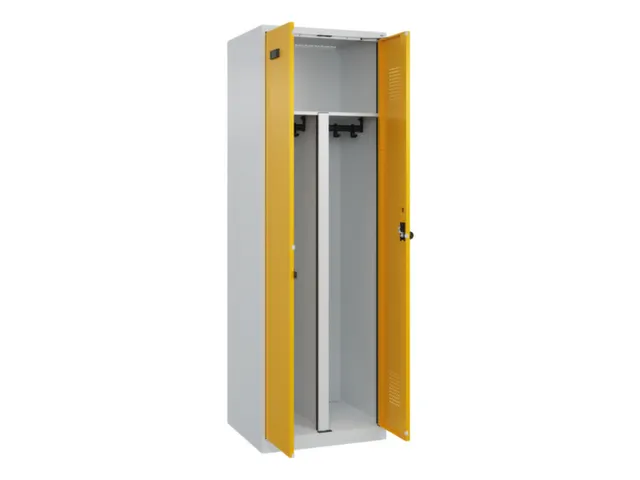 PBM-locker,HxBxD 1850x600x500mm,2vak,vak B 300mm,draaigrendel