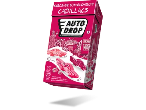 Autdrop Beroemde Bosvrucht Rode Cadillacs pak 280gr