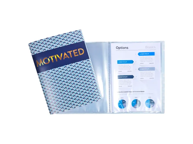 Showalbum PP 20 poch . A4 COPPER TIME