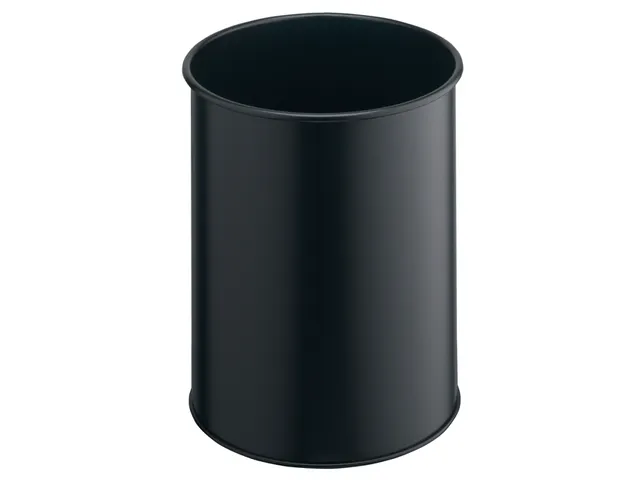 Papierbak Durable 3301-01 15liter rond zwart