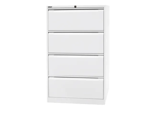 hangmappenkast,HxBxD 1321x800x622mm,4hangmappenframes,twee banen