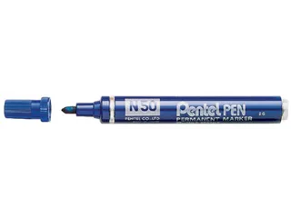 Viltstift Pentel N50 rond blauw 1.5-3mm - 1