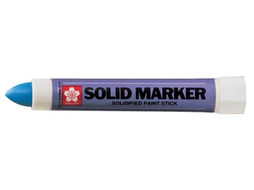 merkstift Solid Marker blauw, brede punt