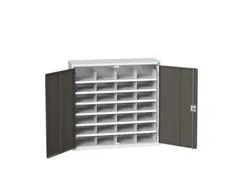 post-/sorteerkast 1000x1050x350mm 4x7vakken RAL7035+RAL7016