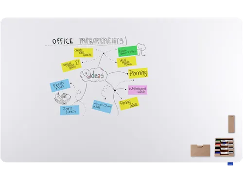 Whiteboard Frameloos ESSENCE 119.5x200cm hxb