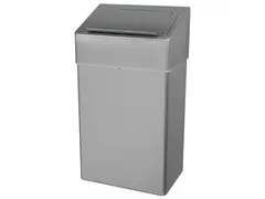 Hygiënebak 18 Liter RVS met anti-fingerprint coating