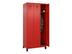 locker,HxBxD 1950x900x500mm,3vak,vak B 300mm,cil.-slot,voeten