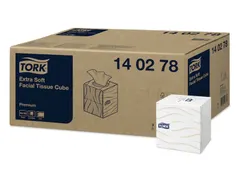 Tork 140278 Facial Tissues Kubus Extra Soft Premium 2-laags 30x100 vel
