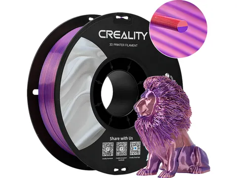 3D Filament Creality PLA 1.75mm Silk roze paars 1kg