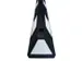 parkeerplaatsbegrenzing,B 1800mm,recyclebaar rubber,zwart/wit