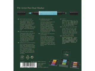 Tekenstift Faber-Castell Pitt Artist Pen duo marker etui a 30 stuks - 10
