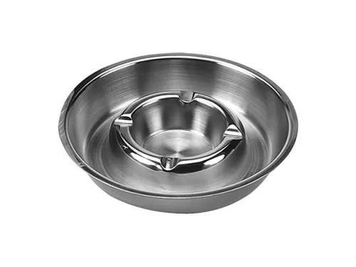 Emga Asbak rvs Ø14cm