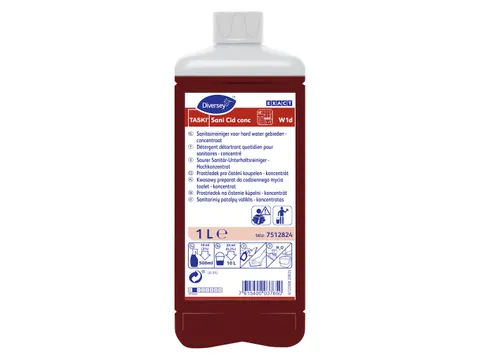 Sani Cid Sanitairreiniger Navulflacon 6x 1 liter