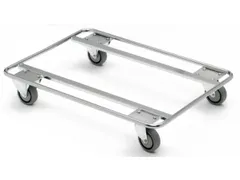 onderwagen voor kratten,draagverm. 400kg,laadvl. LxB 600x400mm