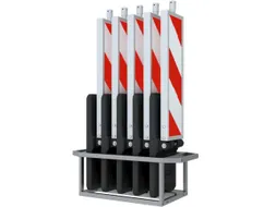 Set Flexibele Geleidebakens,5Flexibele Geleidebakens,1Transportbox