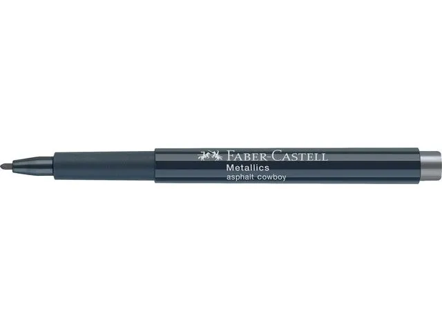 Marker Faber-Castell Metallic Asphalt Cowboy