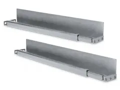 L-Support Glijrails Voor 483mm 19'' Netwerkkasten Van 600-800mm Diep