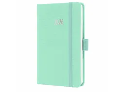 Weekagenda Feel A6 2026 (NL/FR/EN/DU) Mighty Mint Hardcover