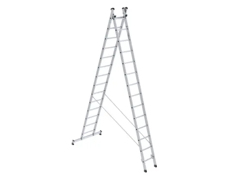 multifunctionele reformladder,2x14,sporten,balk L 6,98m,aluminium