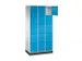 armoire multicases,RAL7035/RAL5012,HxlxP 1950x920x500mm