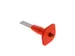 GEDORE 104 HS Gegroefde beitel plat ovaal