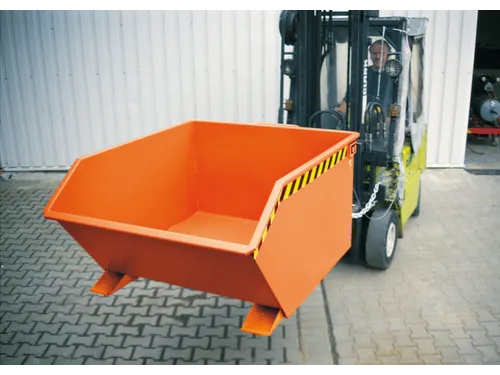 Kiepbak 680x780x1440mm 0.50m³ 121kg 1000kg Ral2000