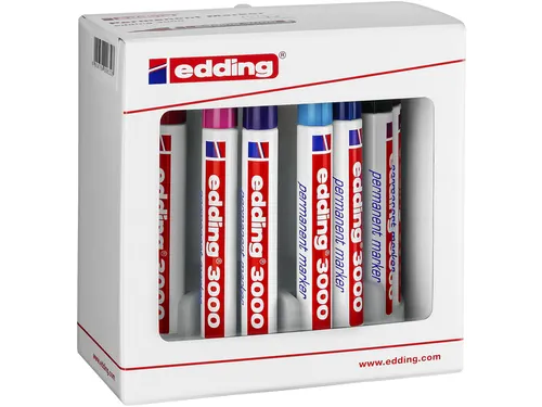 Viltstift edding 3000 rond assorti 1.5-3mm set à 10 stuks
