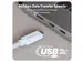 Câble Targus HyperDrive Next USB4 Type-C Performance 1,2m Blanc