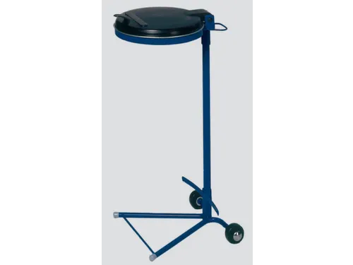 Afvalverzamelaar 980x500mm Verrijdbaar Gentiaanblauw 120 Liter
