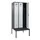 locker met bank,voor scheiding van kleding,HxBxD 2120x900x815mm,3vak