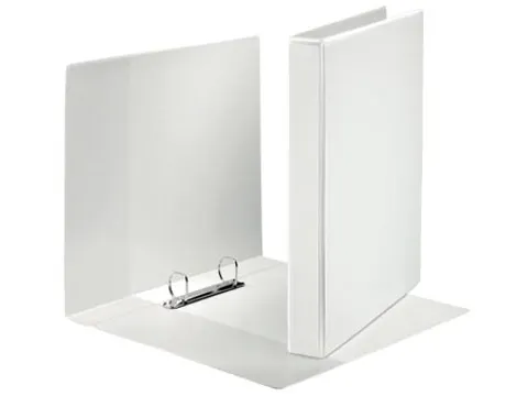 Personaliseerbare Ringmap A4 Maxi 25mm 2 Rings D-mech 25mm Wit