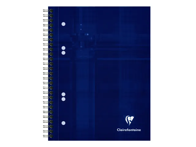 Collegeblok Clairefontaine Studium A5+ ruit 5x5mm 6-gaats 80 pagina's