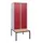 locker met bank,HxBxD 1950x800x815mm,2vak,vak B 400mm,cil.-slot