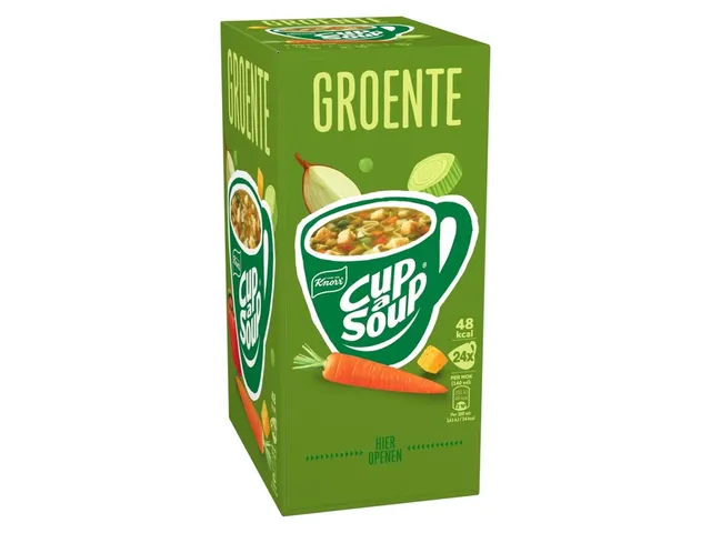 Cup a Soup Knorr groente 140ml doos 24 stuks