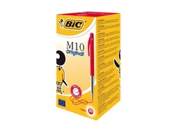 Balpen Bic M10 medium rood
