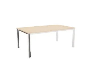 In hoogte verstelbaar bureau,HxBxD 720-840x1800x1000mm,NE-esdoorn - 2