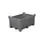 stapelbak,HxLxB 600x800x1000mm,260l,PE,grijs,Wanden gesloten