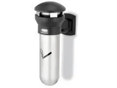 Zuilvormige Asbak Staal 472X160X295Mm Wandmontage Overkapping