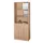 combikast,HxBxD 2004x800x420mm,3 OH,dubbele vleugeldeur,3xhouten vloer