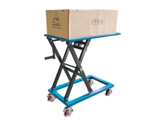 Mobiele heftafel met spindel,draagverm. 350kg,platform LxB 950x600mm - 11