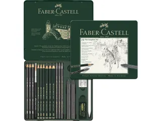 Grafietset Faber-Castell Pitt 19-delig - 1