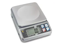 tafelweegschaal,platform BxD 175x165mm,RVS,weegbereik 0-1,5kg