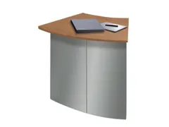 Balieprogramma Genua Aanbouwelement Staal 720x1265x800mm Beuken Decor