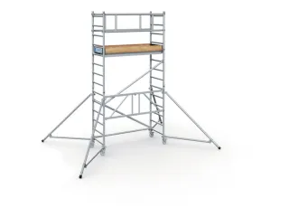klapsteiger,platform BxD 1800x720mm,steiger H 2,55m,aluminium - 2