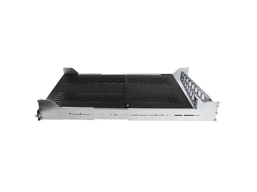 2U geventileerd uitschuifbaar server rack schap met kabelmanagement